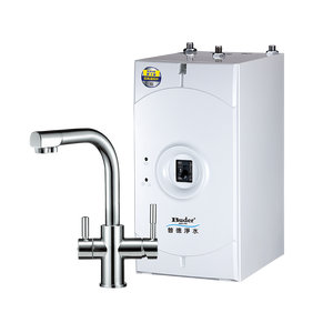 เครื่องทำน้ำร้อนไฟฟ้าแบบติดตั้งใต้เคาน์เตอร์ 4 in 1 พร้อมตัวเรือนพลาสติก สำหรับใช้ในครัวเรือนและโรงแรม เทคโนโลยี Buder - Product Image 1