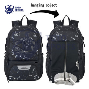 Sac de basket-ball en polyester durable, léger, confortable, respirant, fermeture éclair lisse, meilleur fournisseur, logo personnalisé - Product Image 4