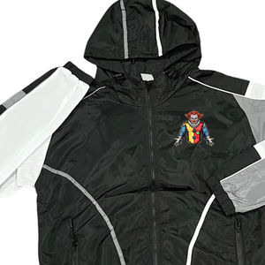 Conjunto cortavientos ligero e impermeable unisex, chaqueta y pantalones transpirables para correr, senderismo y deportes al aire libre. - Product Image 2