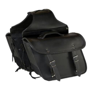 Conjunto de bolsos para SILLÍN de motocicleta, alforja de viaje de cuero PU HMB-4194A - Product Image 5