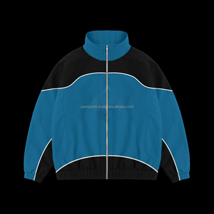 Coupe-vent léger en polyester grande taille pour homme Ensemble coupe-vent en nylon de qualité supérieure Veste coupe-vent avec logo personnalisé pour homme - Product Image 3