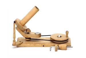 Enrouleur rapide de fil de boule en bois indien Portable de luxe à commande manuelle accessoire de couture Simple écologique crochet à tricoter - Product Image 2