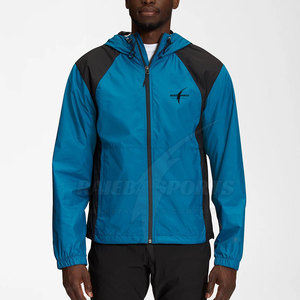 Chaqueta Cortavientos Impermeable y Transpirable de Alta Calidad para Hombre, con Cuello Alto, Ecológica, Elegante, de Lona, para Invierno, Servicio OEM - Product Image 1