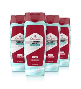 Gel douche Old Spice Hydro pour hommes, parfum Pure Sport Plus, collection la plus résistante, 16,0 oz (lot de 4), parfum Pure Sport - Product Image 5