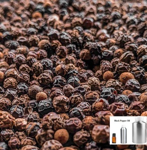 Poivre noir entier séché naturel, graines de poivre noir, épices séchées, matière première - Product Image 6