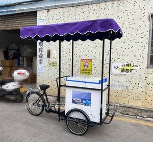 Nuovo Stile Vintage <span class=keywords><strong>Piaggio</strong></span> Van Gelato Coffee Truck Mini Food Cart Elettrico per la Vendita di Gelati - Product Image 4