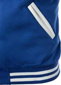 Chaqueta Universitaria de Béisbol Personalizada con Bordado Chenille, Chaqueta Universitaria de Béisbol de Lana y Cuero Personalizada - Product Image 4