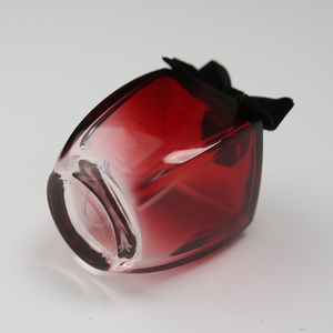 Dekoratif yaylar parfüm şişesi şerit yay özel 30ml 50ml 100ml buzlu cam şişe parfüm şişesi Atomizer sprey - Product Image 3