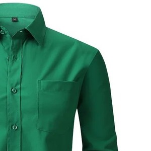 เสื้อมีกระดุมสำหรับผู้ชายระบายอากาศได้ดีเสื้อเชิ้ตติดกระดุมสำหรับผู้ชายแฟชั่นแบบปรับแต่งได้ - Product Image 5