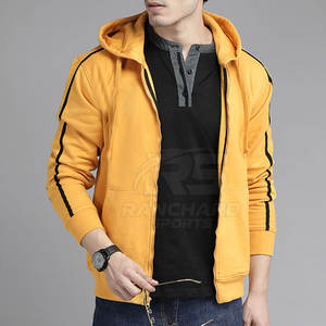 Concevez vos propres sweats à capuche d'hiver pour hommes de haute qualité, nouveau style, quantité en gros, sweats à capuche à fermeture éclair pour hommes - Product Image 3