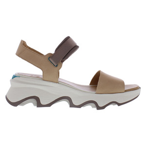 Sandali Sorel Kinetic Impact Y-Strap High da donna Colore: Marrone/Crema 100% Autentici - Product Image 3