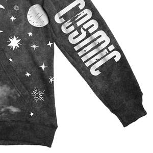 Venta al por mayor de alta calidad francés Terry algodón sudaderas con capucha para hombres niños peso pesado bordado pulóver Vintage desgastado ácido invierno - Product Image 4