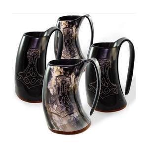 Pure Handmade Horn Wine <b>Glass</b> Horn Wine Bowl Handicraft Decoration Manufacturers Wholesale at Star Crafts India - Product Image 3