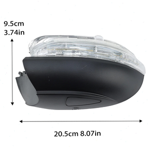 <span class=keywords><strong>Clignotant</strong></span> de rétroviseur inférieur pour Volkswagen <span class=keywords><strong>Golf</strong></span> 6 MK6 2008-2013 pour VW Touran 2011-2015 Accessoires de voiture pour rétroviseur latéral - Product Image 2