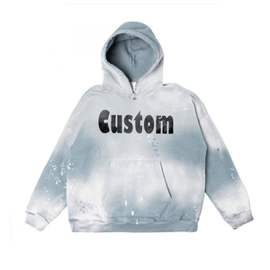 Dikson Sports 2025 nuevo lavado con ácido logotipo personalizado pulóver sudaderas con capucha de secado rápido Color personalizado y diseño lavado con ácido sudaderas con capucha para Unisex - Product Image 1