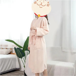 Albornoz de Hotel de Lujo al por Mayor, Tejido de Microfibra Ecológica, Desechable, Comprimido, de Secado Rápido, Personalizable para Viajes - Product Image 5