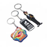 Porte-clés personnalisé en PVC souple, porte-clés en caoutchouc, porte-clés en silicone, porte-clés mignon et promotionnel