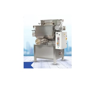 Machine à pâtes et à macaronis électrique en acier inoxydable de haute qualité, extrudeuse industrielle à haute capacité pour le traitement des légumes - Product Image 1