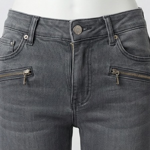 Jeans en denim imprimé décontracté pour femmes, sur mesure, respirant, coton durable, tendance, pantalon de mode pour femmes - Product Image 4