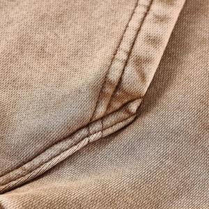 เสื้อฮู้ดผู้ชายผ้าคอตตอนฟอกสีกรดแบบวินเทจจาก French TERRY - Product Image 5