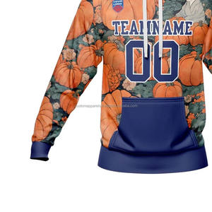 Sudadera con Capucha Personalizada con Logotipo para Hombre, Impresión por Sublimación Completa, Sudadera con Capucha Extra Grande de Alta Calidad - Product Image 3