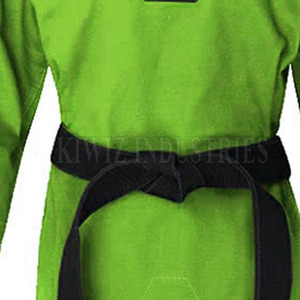 2024 ensemble de vêtements de sport de judo en coton personnalisé pour hommes meilleur prix vêtements d'équipe en gros avec uniforme à motifs OEM Logo personnalisé - Product Image 6