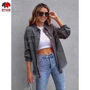 <b>Women's</b> <b>Denim</b> Jacket Featuring Timeless Design, Durable Fabric, Comfortable Fit for All-Season Styling - Product Image 3