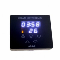Accessoires pour sauna : Machine à vapeur puissante avec panneau de commande informatique, contrôle externe du four, contrôleur électrique AT-86