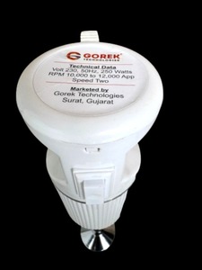 เครื่องปั่นมือ OEM 250W น้ำหนักเบา แกนสแตนเลส มอเตอร์ทองแดง เครื่องผสมอาหารในครัว ปรับความเร็วได้ สำหรับทำสมูทตี้และน้ำผลไม้ในครัวเรือน - Product Image 4