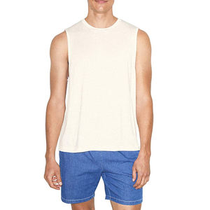 Débardeur d'été en coton pour hommes, vêtements de Gym, musculation, Top sans manches, meilleur produit, 2022 - Product Image 1