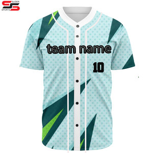 Uniformes de Béisbol Personalizados Transpirables con Estampado, 100% Poliéster, Antibacterianos, de Secado Rápido, Venta Directa de Fábrica - Product Image 1
