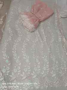 Tela de red bordada de buena calidad al por mayor para ropa de proveedor indio ideal para vestidos y Kurtis - Product Image 3