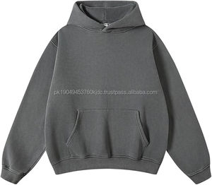 เสื้อฮู้ดดี้แบบสวมหัวสั่งทำพิเศษ OEM โดย Waseem Impex เสื้อฮู้ดดี้ผ้าฝ้ายฟลีซคุณภาพสูงสำหรับผู้ชายและผู้หญิง - Product Image 1