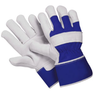 Gants de sécurité anti-vibration en cuir pleine fleur de vachette, style rigger canadien, haute performance, robustes, pour la construction - Product Image 2