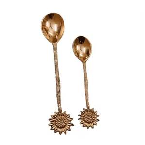 Ensemble de couverts et fourchettes en acier inoxydable avec finition en nickel poli Cuillère à miroir en acier argenté Cuillère de table - Product Image 2