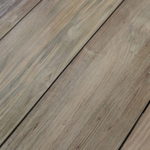 Table de jardin en teck massif de qualité supérieure, couleur teck naturel, pour usage extérieur. - Product Image 4