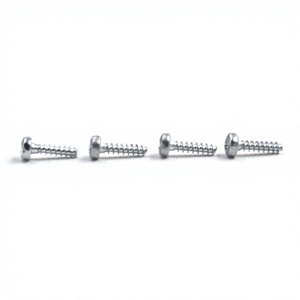 Vis autoforeuse à filetage profond en acier au carbone robuste, type Phillips, M6 M8 M10 M12, finition zinc-nickel - Product Image 1