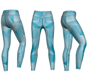 ZOAR GROUP Wholesale 2025 Dual-<b>Colour</b> Yoga Fitness <b>Leggings</b> for Women Customizable with Logo on Waist Fitness Wear <b>Leggings</b> OEM - Product Image 1