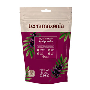Poudre d'açaï amazonienne en marque blanche 226g en sachet souple – Fabrication OEM - Product Image 1