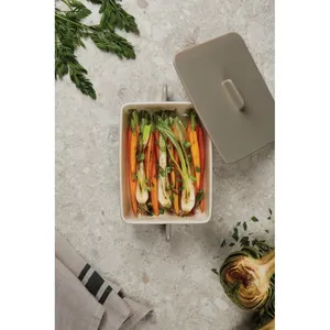 VINGA Monte Baking Dish <b>with</b> <b>Lid</b> Custom Merchandising Piatto for Displaying & Storing Your Desserts & Pastries - Product Image 3