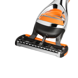 Lame de rasoir à 5 couches pour hommes, 1 pièce, de haute qualité, Compatible avec femmes, soins du visage pour hommes, offre spéciale - Product Image 1