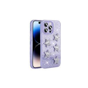 Coque en silicone scintillante de luxe Netzy pour iPhone 14 Pro Max XR 13 Pro Max 14 Plus - Protection antichoc avec airbag, dos scintillant inspiré d'Instagram - Product Image 1