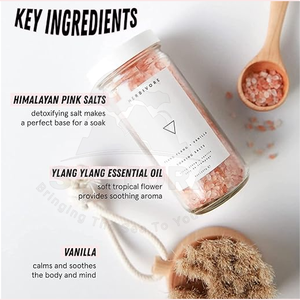 เกลือสีชมพูหิมาลัยบริสุทธิ์สำหรับทำอาหารและเครื่องปรุงจากผู้ผลิตปากีสถาน100% เม็ดละเอียดละเอียดละเอียดและหยาบ - Product Image 3