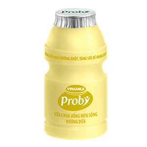 Vinamilk 2023 - Probi - Probiotic uống-Hương vị dứa-65ml x 50 chai mỗi thùng carton - Product Image 1