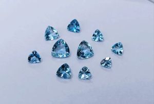 Cabochons de pierres précieuses turquoise en vrac de forme libre exigeants Cabocho naturel de turquoise Hubei de l'Inde - Product Image 5