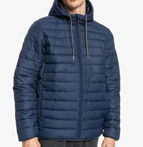 Chaqueta acolchada cálida de invierno con cuello levantado en todos los colores sólidos para adultos, prendas de vestir impermeables con cremallera, servicio frontal OEM de calle alta - Product Image 2