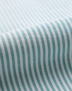 Camisa Elegante de Manga Corta a Rayas para Hombre, Estilo Casual Ajustado, Tejida, 100% Algodón, Transpirable, Otoño, por Routine Vietnam - Product Image 5