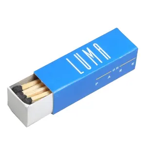 High Quality Promotional Safety wooden matches 55*48*10mm Customized Printing Matchbox Reasonable Price