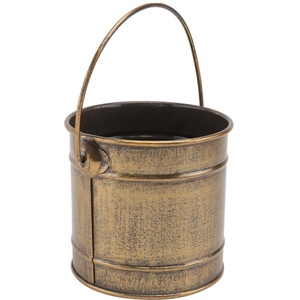 Macetas de metal de diseño atractivo para decoración de hogar y jardín, maceta de flores con acabado Dorado, la mejor calidad, llegada caliente - Product Image 5