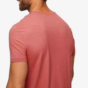 Basel Micro Modal Stretch Brown Unisex Tri-blend Camisetas Unisex Fine Jersey Camiseta Marca personalizada - Product Image 5